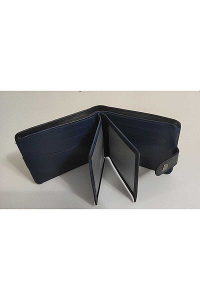 firdevsi hobi Leather Look Men's Wallet with Horizontal Snap Housing