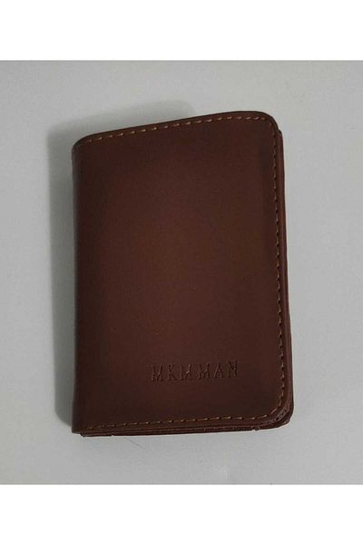 firdevsi hobi Leather Look Vertical Coin Men's Wallet