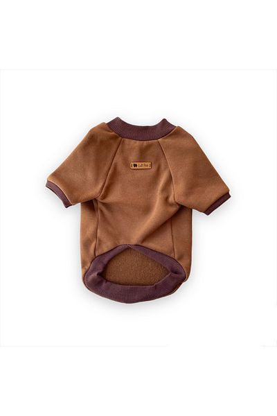 Luli Pet Caramel Fleece Cat Dog Sweatshirt