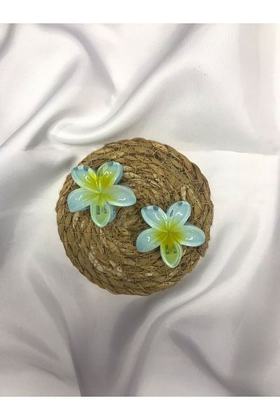 TETHOME 2 Pieces Small Size Lotus Flower Latch Buckle 4.5 Cm