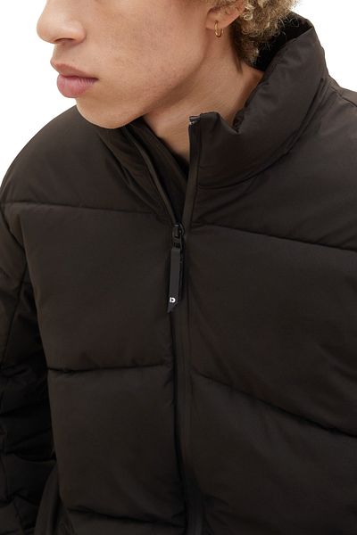 Tom Tailor Denim Jacke Entspannte Pufferjacke mit Stehkragen für Herren