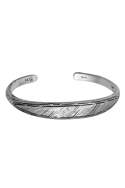 HAZE & GLORY Kol Bandı Herren Armreif - Risk 925 Silber