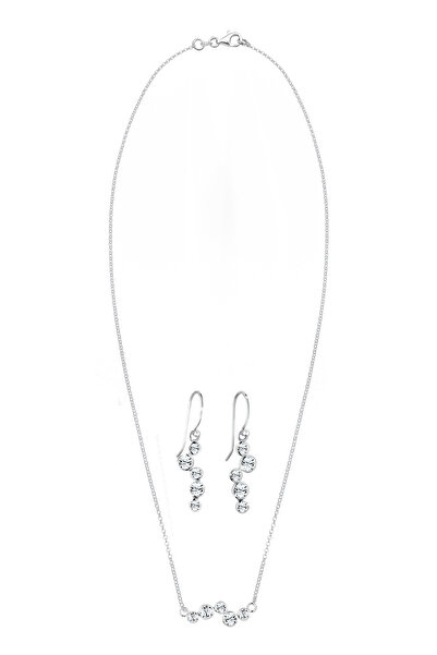 ELLI Schmuckset Kristalle 925 Sterling Silber