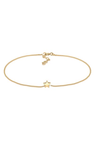 ELLI Fußschmuck Stern Astro Basic Sommer Strand Urlaub 925 Silber