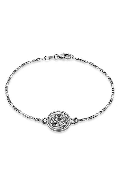 HAZE & GLORY Armband Münze - Tiger 925 Silber