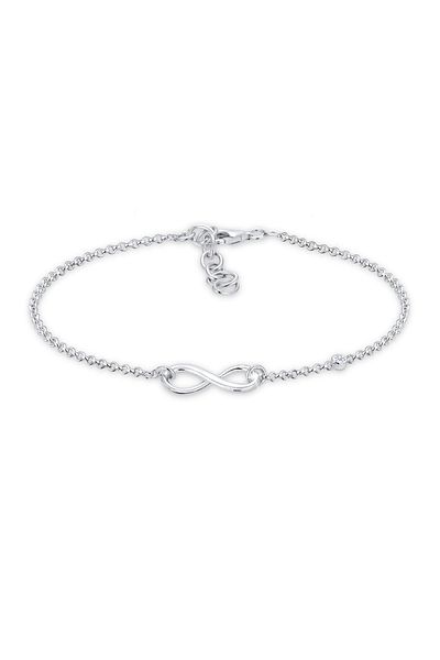 ELLI Infinity Basic-Armband – 0,015 ct Diamant, 925er Silber