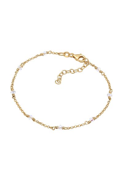 ELLI Armband Damen Filigran Elegant Mit Kristallen In 925 Sterling Silber