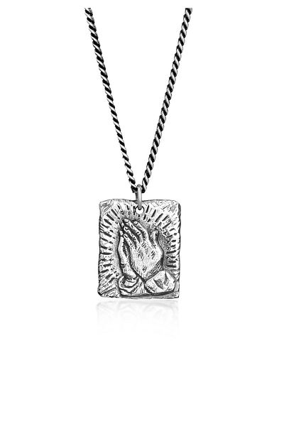HAZE & GLORY Halskette Gebetskette - wie ein Gebet 925 Silber