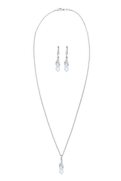 ELLI Schmuckset Kristalle 925 Gümüş