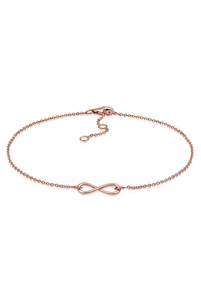 ELLI Fußschmuck Infinity 925 Sterling Silber