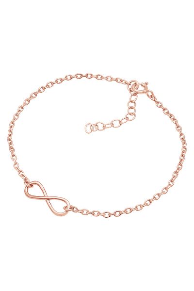 ELLI Armband aus 925er-Sterlingsilber – weiche Basis, Symbol der Ewigkeit