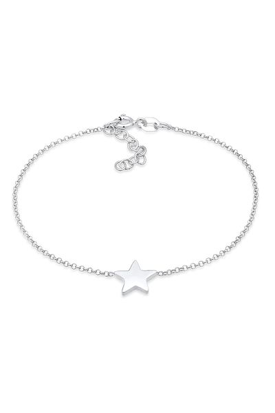 ELLI Astro Trend Zart 925 Silberarmband - Stern