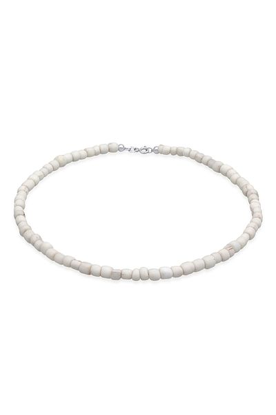 ELLI Halskette Choker Glasperlen 925 Silber