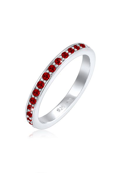 ELLI Ring Glamourös Kristalle 925 Sterling Silber