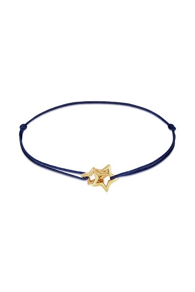 ELLI Armband Rising Star Nylon Basic Trend 925 Sterling Silber
