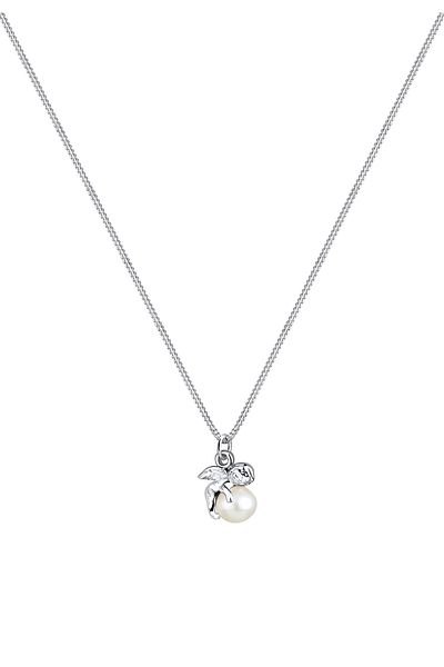 ELLI Halskette Engel Süßwasserzuchtperle 925 Sterling Silber