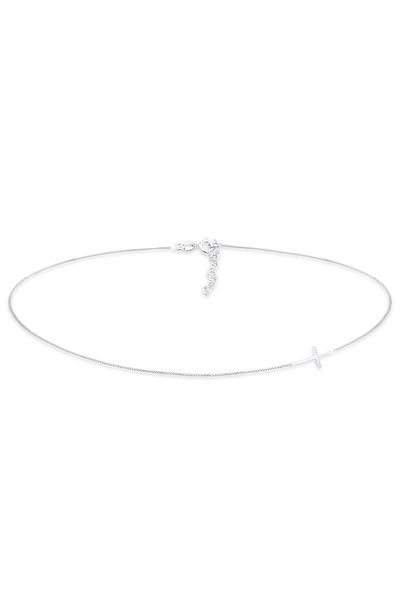 ELLI Halskette Halsband Kreuz Din 925 Sterling Silber