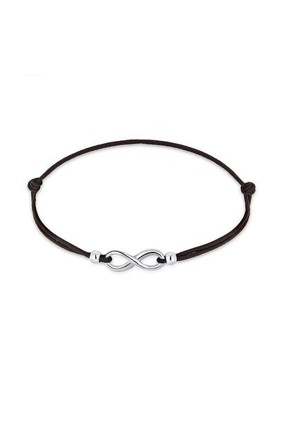 ELLI Armband Infinity Trend Symbol Elastisch 925 Silber