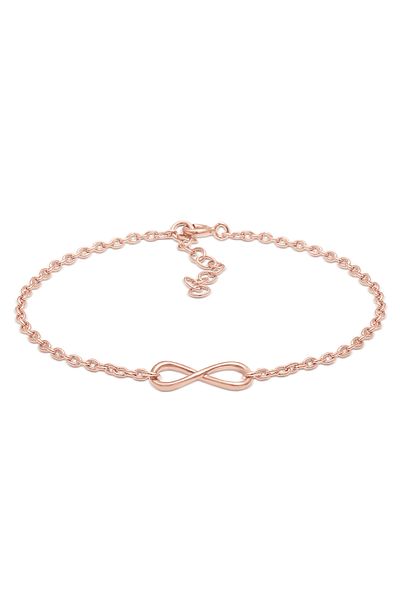 ELLI Armband aus 925er-Sterlingsilber – weiche Basis, Symbol der Ewigkeit