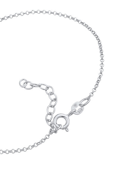 ELLI Schmuckset Herz Liebe Armband Ohrstecker Set 925 Silber