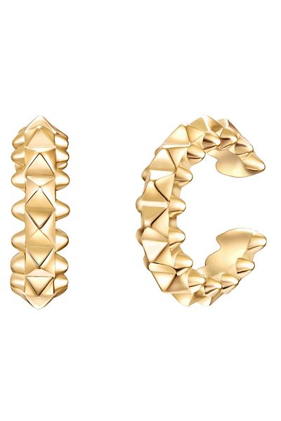 Lulu & Jane ModeschmuckOhrklemmen Ohrklemme gelbgold