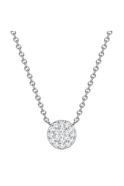 Glanzstücke München Silberhalskette Kette mit Anhänger Sterling Silber Zirkonia weiß