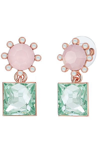 Lulu & Jane Ohrhänger mit Kristallen von Swarovski® Ohrhänger roségold verziert mit Kristallen von Swarovski® we