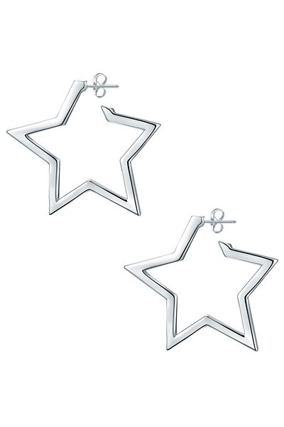 Lulu & Jane Ohrstecker mit Kristallen von Swarovski® Ohrstecker verziert mit Kristallen von Swarovski® weiß