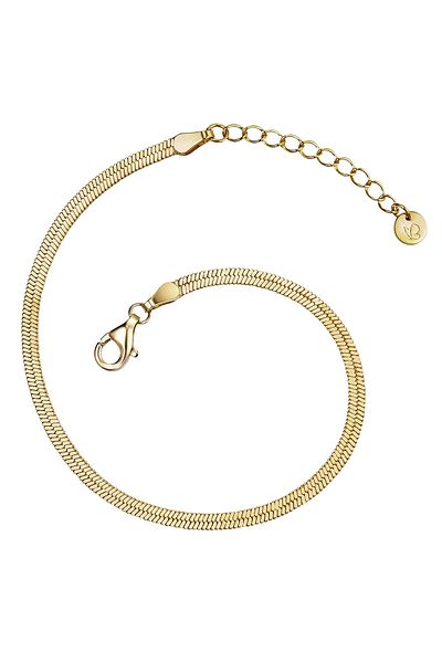 Glanzstücke München Silberarmband Armband Sterling Silber gelbgold