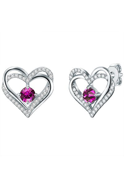 Rafaela Donata Swarovski® Kristalleri ile Ohrstecker Swarovski® Kristalleri ile Sterling Silber Verziert