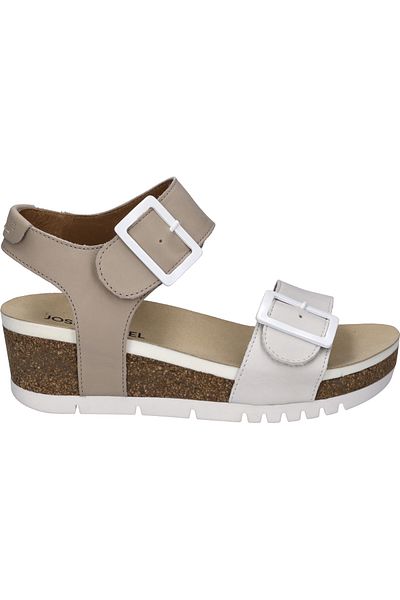 Josef Seibel Quinn 02 | Sandalen für Damen | Weiß Quinn 02, offwhite-kombi