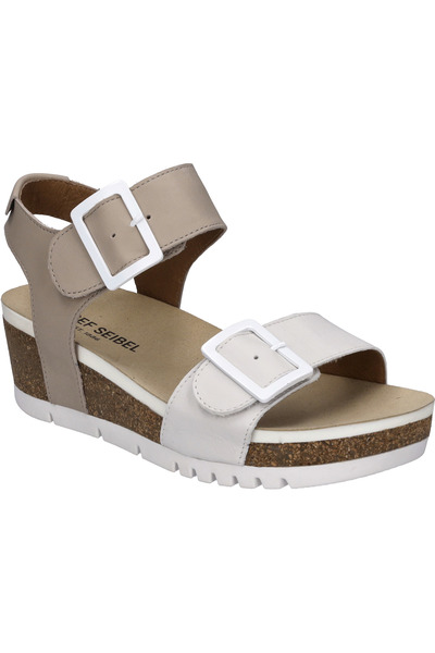 Josef Seibel Quinn 02 | Sandalen für Damen | Weiß Quinn 02, offwhite-kombi