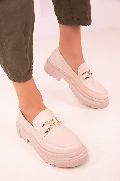 SOHO Beige Women's Casual Shoes 18340