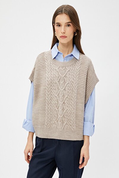 Koton Women's Mink Vest