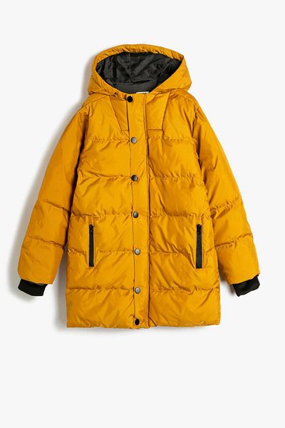 Kids mustard coat sales