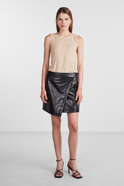 YAS. Rock Damen/Mädchen Schwarz