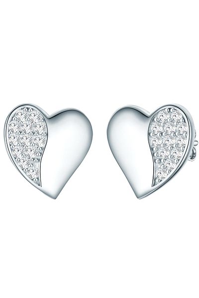 Rafaela Donata Silberohrstecker Ohrstecker Sterling Silber Zirkonia weiß