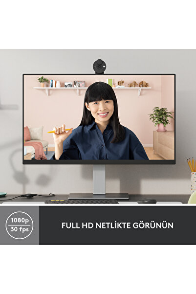 logitech Brio 300 Full HD Webcam -- Grafit 960-001436