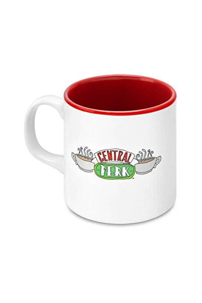 Mabbels Friends Central Perk Koltuk Dış Beyaz İç Kırmızı- Mug