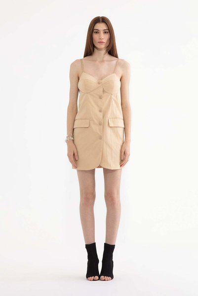 VDR Milky Brown Dress 13363