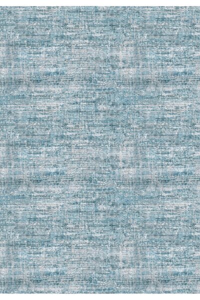 10 Post Online Banyo Paspası Halısı Modern Mavi Dijital Baskı Halı Kaydırmaz Ince Yıkanabilir