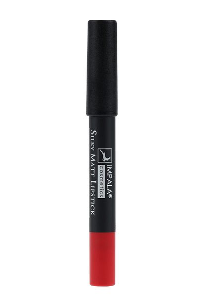 IMPALA Lip Liner - Silky Matt Lipstick - Long Lasting & Water Resistant No 59 hassle red