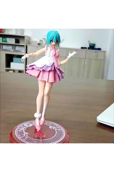 Zigver Hatsune Figure şekil sevimli Kawaii eylem Anime heykelcik sanal şarkıc...