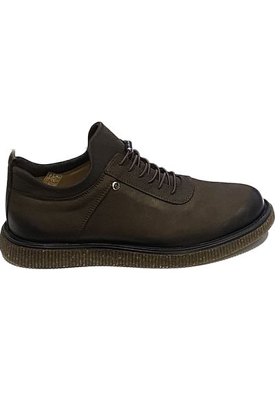 Pierre Cardin 61896 Γνήσιο δέρμα καφέ nubuck casual παπούτσια
