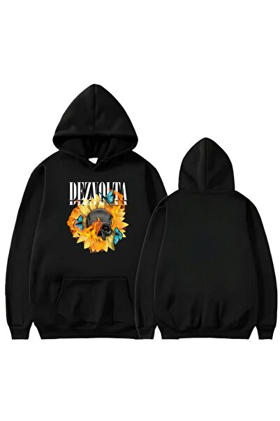 Garalio سويت شيرت بغطاء للرأس مطبوع من ديزفولتا