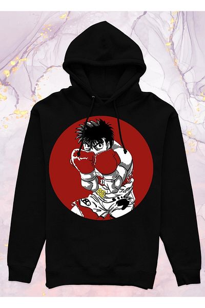 Pisa Art Hajime No Ippo - Φούτερ με κουκούλα χωρίς τσέπη