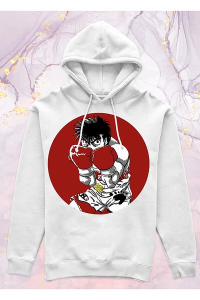 Pisa Art Hajime No Ippo - Φούτερ με κουκούλα χωρίς τσέπη