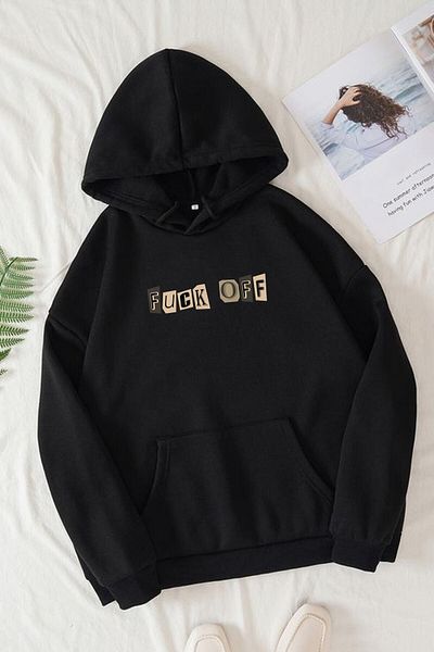 Pisa Art Φούτερ με κουκούλα Unisex Oversize Μαύρη στάμπα με κουκούλα
