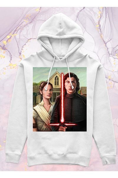 Pisa Art Star Wars - Skywalker Gothic - Φούτερ με κουκούλα χωρίς τσέπη