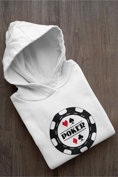 Pisa Art Φούτερ με σχέδιο τσιπ πόκερ